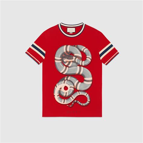 maglietta gucci uomo serpente|T.